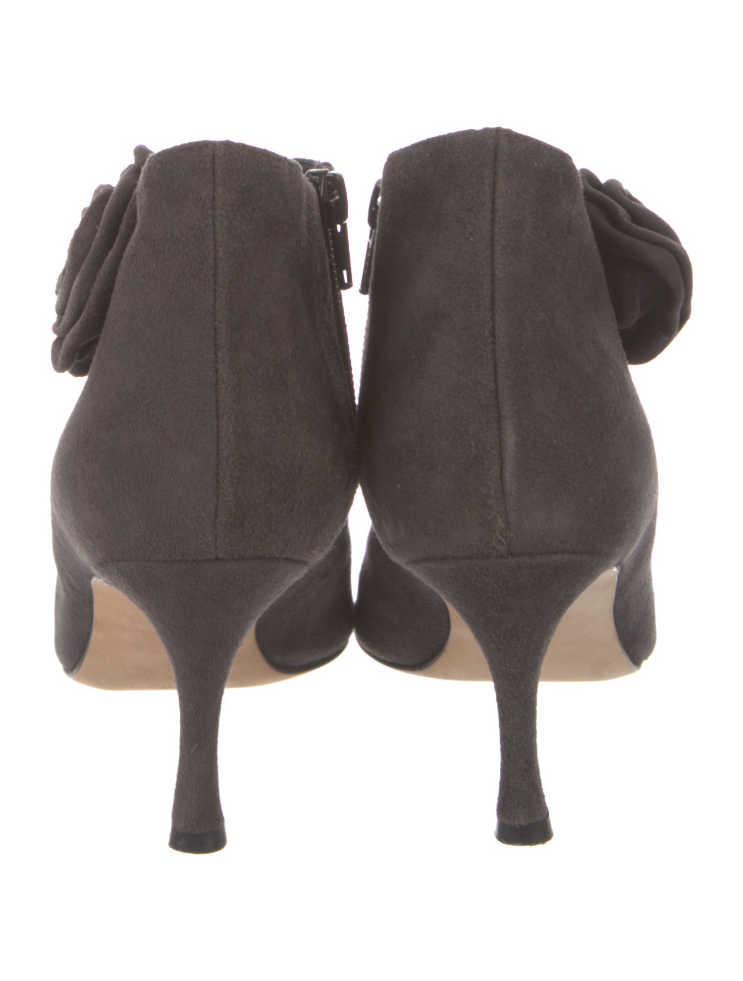 Manolo Blahnik Suede Boots